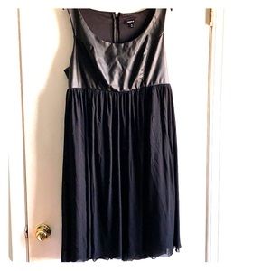Leather and Tulle Dress (Torrid)